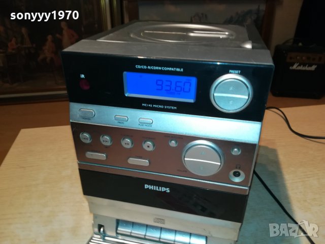 PHILIPS MC145/12-УРЕДБА ВНОС SWISS 0502221939, снимка 3 - Аудиосистеми - 35684973