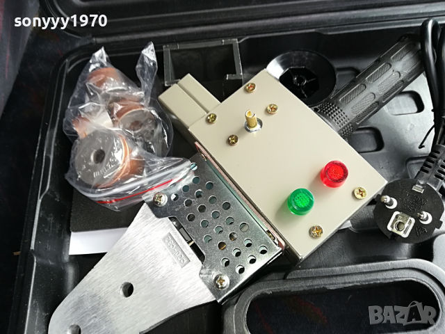 поялник за тръби-лепачка с куфар 0104220930, снимка 5 - Куфари с инструменти - 36303063