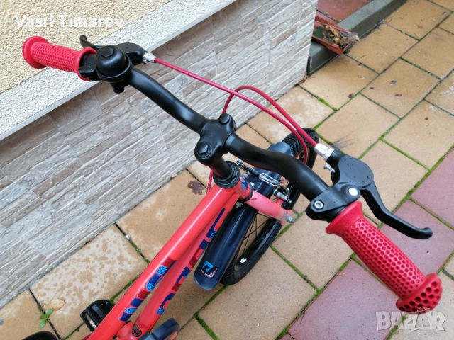 Drag Rush 18* Детско колело с помощни колела! , снимка 9 - Велосипеди - 52548002