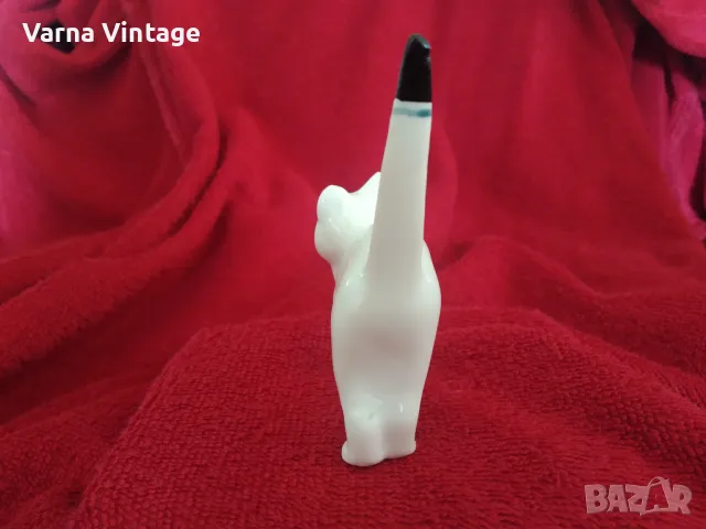 Порцеланова статуетка Котка. , снимка 5 - Колекции - 48780236