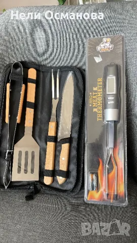 Комплект за барбекю Don Chef,дигитални термометри за месо, снимка 4 - Други - 49243352