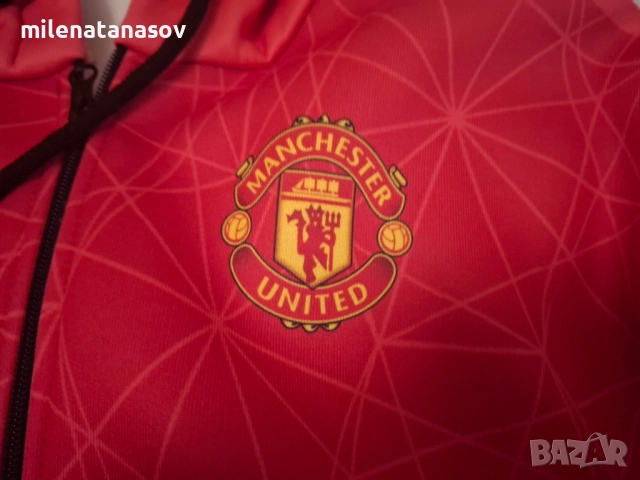 Суитчер на фк МАНЧЕСТЪР ЮНАЙТЕД .нова запазен .пращам с преглед., снимка 2 - Фен артикули - 52100119