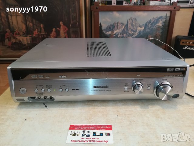 PANASONIC SA-XR57 HDMI RECEIVER-ВНОС SWISS 0302221811, снимка 2 - Ресийвъри, усилватели, смесителни пултове - 35662790