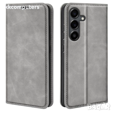 Samsung Galaxy S25 FE Retro-skin Magnetic Кожен Калъф и Протектор, снимка 2 - Калъфи, кейсове - 51831873