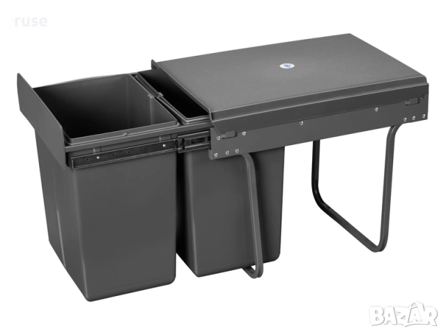 НОВИ! Вградена кофа за отпадъци кош за вграждане плавно затваряне 40 л, снимка 2 - Други стоки за дома - 51694957