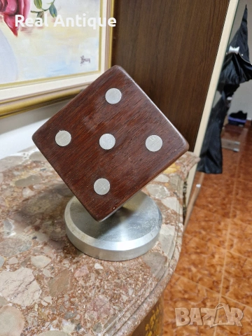 Уникална голяма антикварна английска фигура статуетка зар, снимка 5 - Статуетки - 53863463