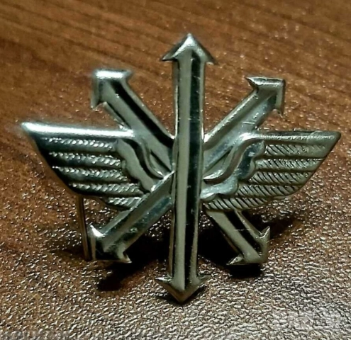 вензел РТВ Българска армия, ВМС нов сребърен цвят