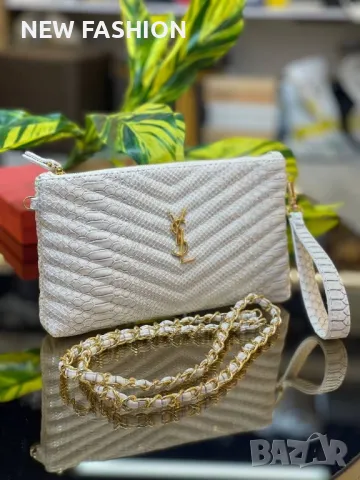 Дамски Кожени Чанти ✨ YVES SAINT LAURENT 