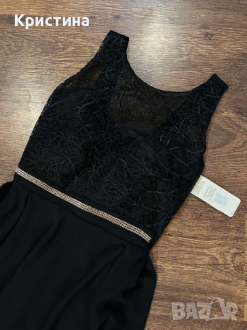 Официална черна рокля , снимка 2 - Рокли - 44586119