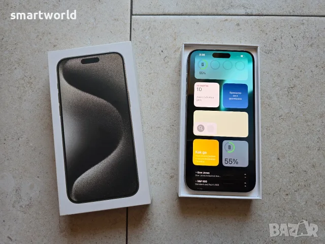 iPhone 15 Pro Max 256GB Natural Titanium, снимка 10 - Apple iPhone - 56018907