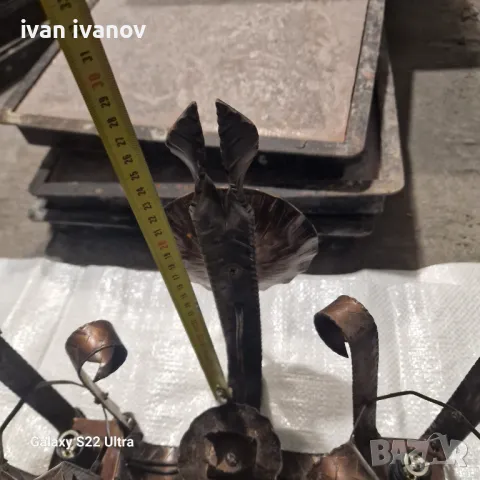 Кован Свещник Битов , снимка 3 - Декорация за дома - 50317733