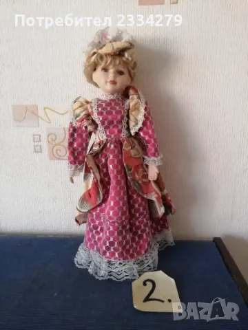 Стари порцеланови кукли, маркови с ренесансови рокли. , снимка 6 - Колекции - 49126124