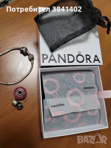 Гривна Pandora с талисмани, снимка 6 - Гривни - 55972268