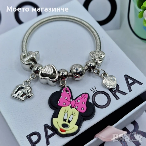 🤩Minnie Bracelet | детска гривна от медицинска стомана, снимка 3 - Гривни - 53110431