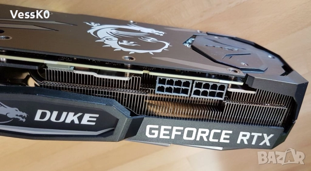 MSI RTX 2080 Ti DUKE OC 11GB GDDR6 352-bit, снимка 6 - Видеокарти - 52926258