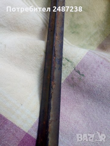 Рядък щик от руско турската война с кания, снимка 1