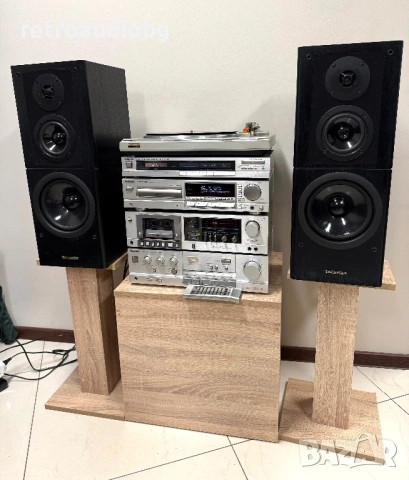 🔊Ретро аудио система - сет TECHNICS - усилвател, сд плеър, дек и тунер🔈, снимка 9 - Аудиосистеми - 53641395