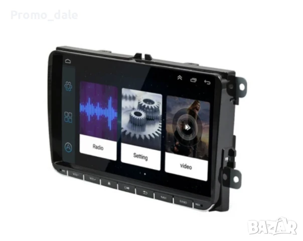 Мултимедия навигация 9″ Android 15, 4GB RAM, 64GB ROM за Volkswagen, снимка 3 - Аксесоари и консумативи - 51227053