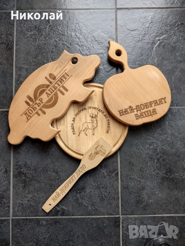 Дървени бастуни, шпатули, точилки, лъжици, солници, щипки и др., снимка 3 - Прибори за хранене, готвене и сервиране - 36302671