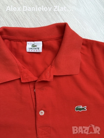 Мъжка поло тениска Lacoste Sport (Размер L / 5), снимка 2 - Тениски - 55849405