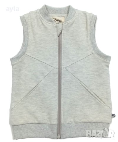 Детски елек в сив цвят, снимка 1