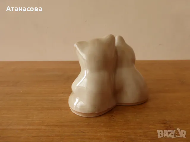 Чешка порцеланова фигура на две Мечета Royal Dux, снимка 5 - Декорация за дома - 50320288