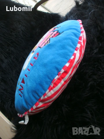 Декоративна възглавничка - мека, кръгла ! , снимка 3 - Декорация за дома - 53759456