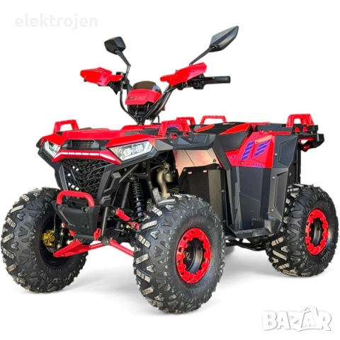 ТОП ЦЕНА! ATV BULLMAX POWERSPORT 150CC Полуавтомат скорости, мощният мотор -2026г, 8” Гуми, С Теглич, снимка 3 - Мотоциклети и мототехника - 45725072