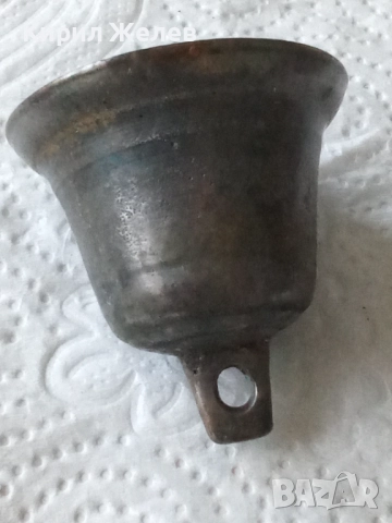 Бронзова камбанка звънче 51777, снимка 3 - Антикварни и старинни предмети - 52791238
