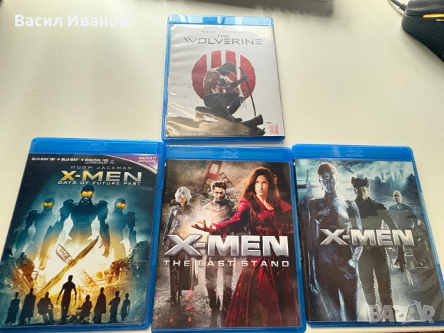 X-Men Blu Ray 7 film collection, снимка 4 - Blu-Ray филми - 53581898