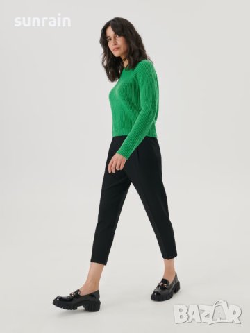 дамски зелен пуловер , снимка 2 - Блузи с дълъг ръкав и пуловери - 42417537