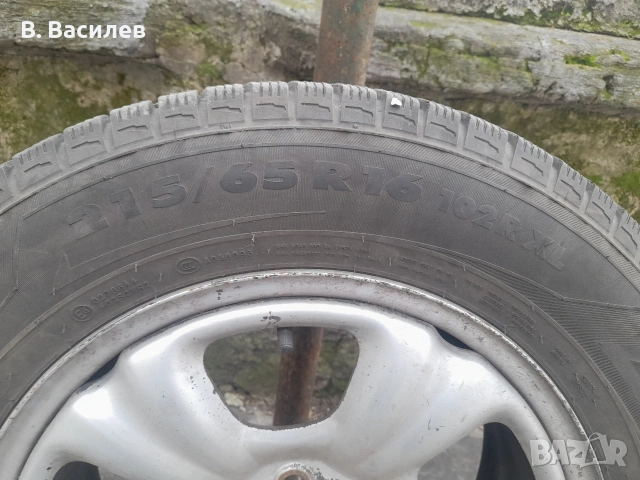 железни джанти с гуми за Subaru 16 цола, снимка 6 - Гуми и джанти - 53691287