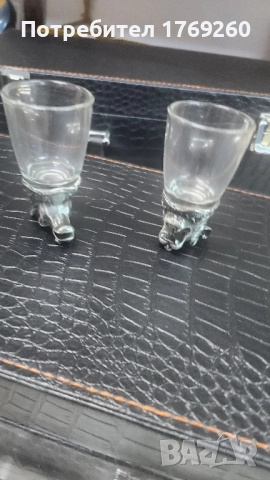 Продавам к-т от 12чашки с кана с глави на животни!, снимка 6 - Декорация за дома - 51472555