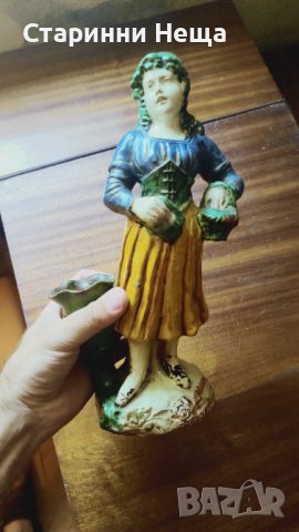 Старинна Стара Българска Керамика фигура статуетка статуя , снимка 7 - Антикварни и старинни предмети - 41685926