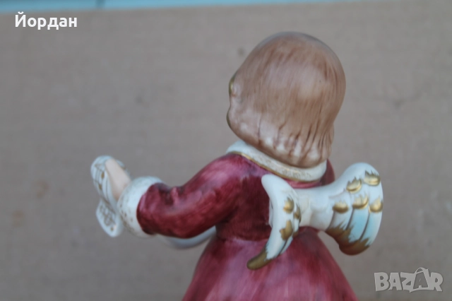 Порцеланова фигурка ''Goebel''  /Ангел с латерна/, снимка 9 - Колекции - 52539497