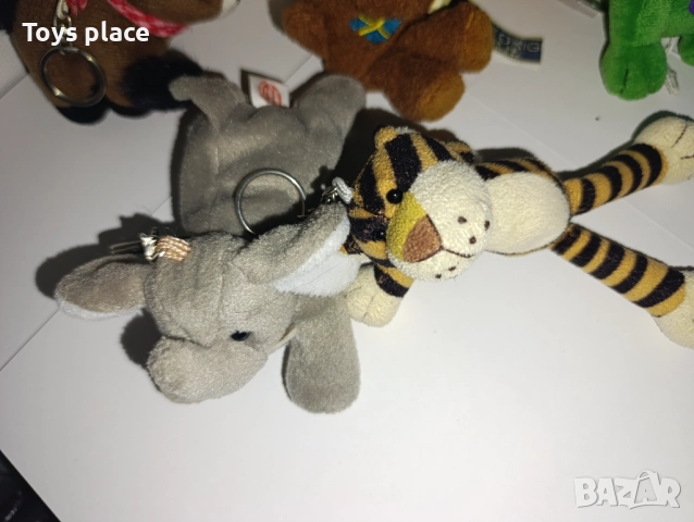 Лот дребни плюшени играчки ключодържател , снимка 5 - Плюшени играчки - 52406175