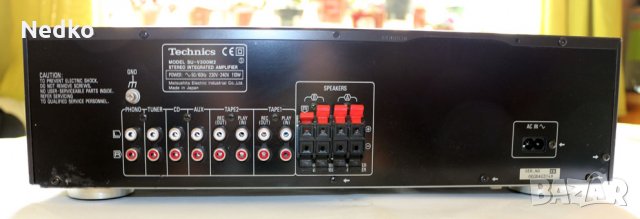 Стерео усилватер Thechnics SU-V300M2, снимка 3 - Ресийвъри, усилватели, смесителни пултове - 34507485