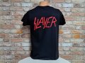 Нова мъжка тениска с дигитален печат на музикалната група Slayer с ГРЪБ, снимка 3
