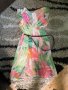 Нова дамска рокля плисе свежи цветове нова М/Л, снимка 1