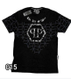 ✅🔥Мъжка тениска  🛑L XL Philipp Plein😍Освежете гардероба си: Най-новите тенденции в мъжките тениски, снимка 1 - Тениски - 44510351