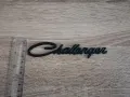 Dodge Challenger черна емблема стар стил, снимка 5