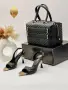 Chanel Дамски Сандали На Ток Шанел - Различни Цветове Код SEM-296, снимка 13