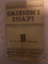 EMERSON'S ESSAYS ~ RALPH WALDO EMERSON ~ FIRST SERIES ~ 1932, снимка 1 - Други - 36284466