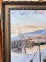 Картина на платно - зимен пейзаж, снимка 3