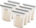 Силиконови торбички за съхранение на кърма многократна употреба 7 бр., снимка 1 - Аксесоари за кърмачки - 41760277