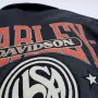 HARLEY DAVIDSON Харли Оригинално Кожено Рокерско Яке Рокерия L-XL, снимка 8