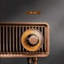 Bluetooth радио колонка AS19 - ретро стил и дизайн, снимка 3