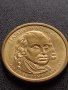 Възпоменателна монета 1 долар JAMES MADISON 9 президент на САЩ (1809-1817) за КОЛЕКЦИЯ 38064