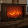 LED камина с ефект на тлеещи въглени – безопасна и стилна атмосфера у дома, снимка 2