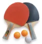 Комплект за тенис на маса, пинг-понг 2 ракети + 3 топки, снимка 2